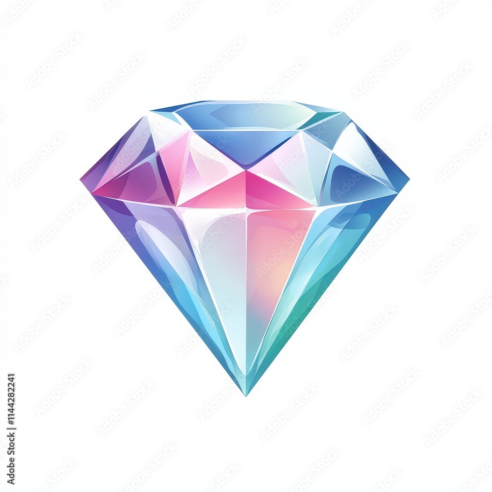 Design of diamond icon logo illustration isolated on white background Design of diamond icon logo illustration isolated on white background