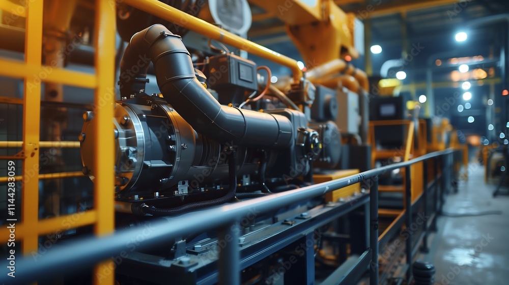 modern big diesel generator for power backup at industry modern big diesel generator for power backup at industry