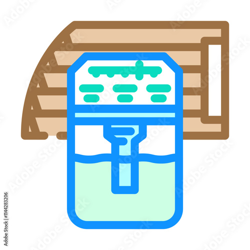 car air freshener accessory color icon vector. car air freshener accessory sign. isolated symbol illustration