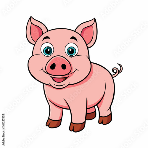 cartoon pig cartoon
