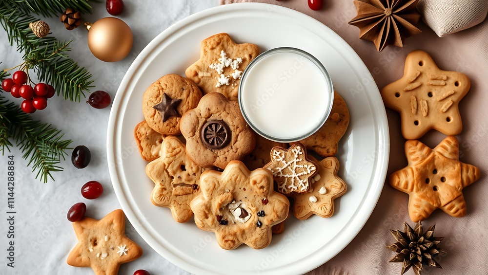 Delicious gingerbread cookies, christmas festival Delicious gingerbread cookies, christmas festival