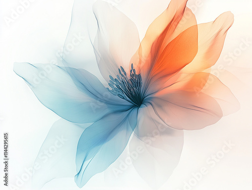 Abstract floral pattern, beautiful flower wallpaper