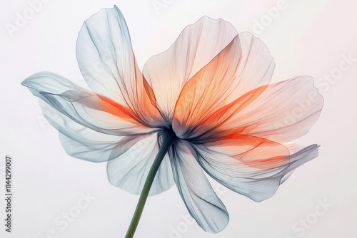 Abstract pastel flower garden, beautiful flower garden wallpaper