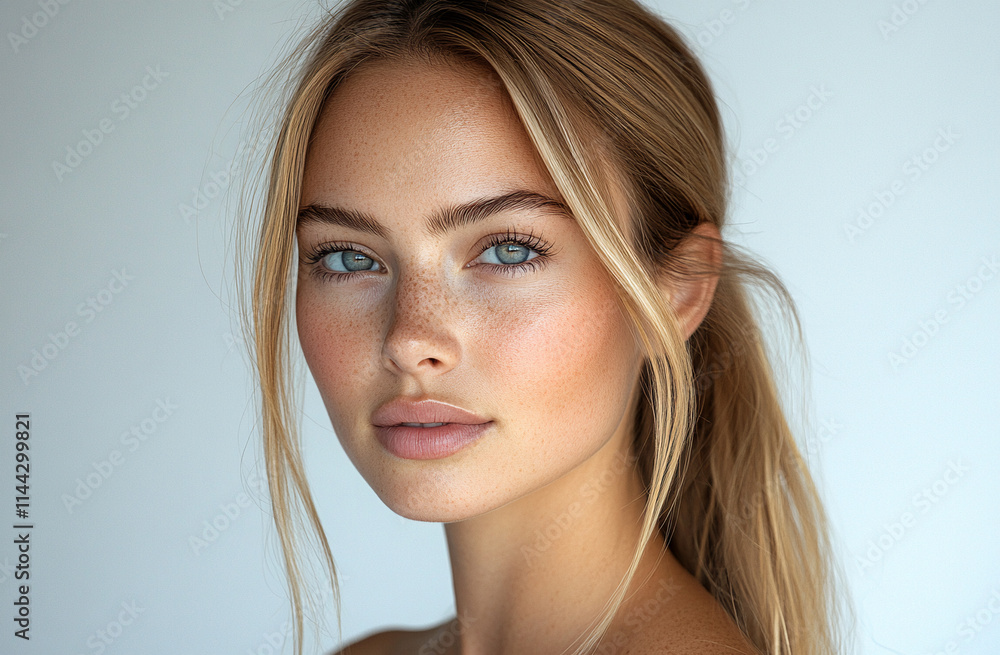 Naklejka premium portrait of a woman