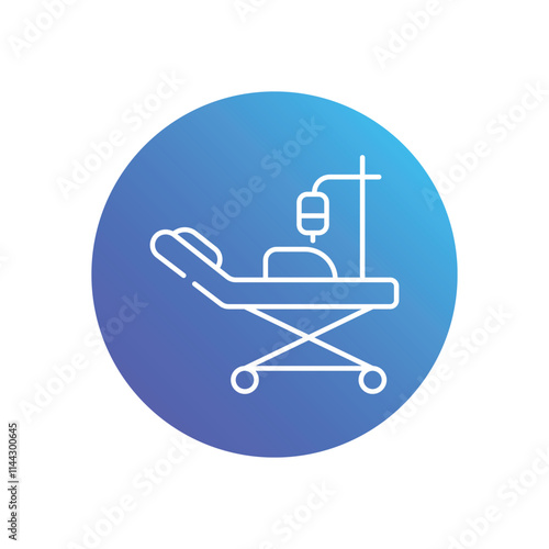 Stretchers vector icon