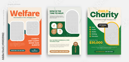Charity flyer  template