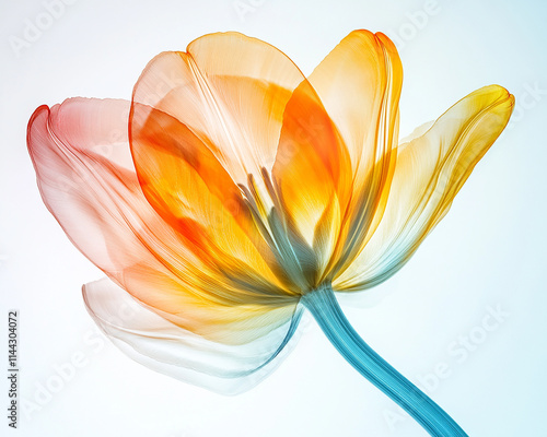 Abstract floral pattern, beautiful flower wallpaper