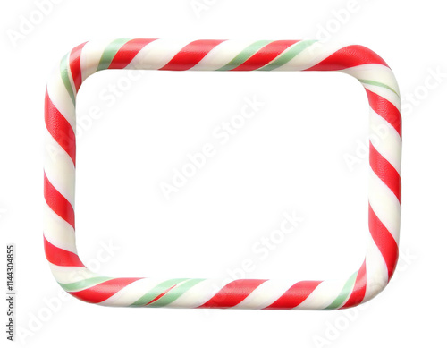 Candy Cane Frame photo