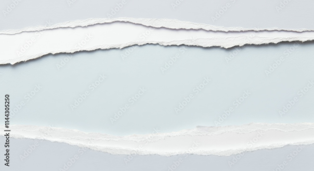 Torn Paper with Blank Space Torn Paper with Blank Space