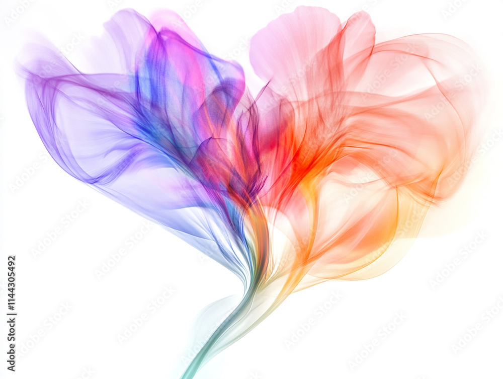 Fototapeta premium Abstract floral pattern, beautiful flower wallpaper