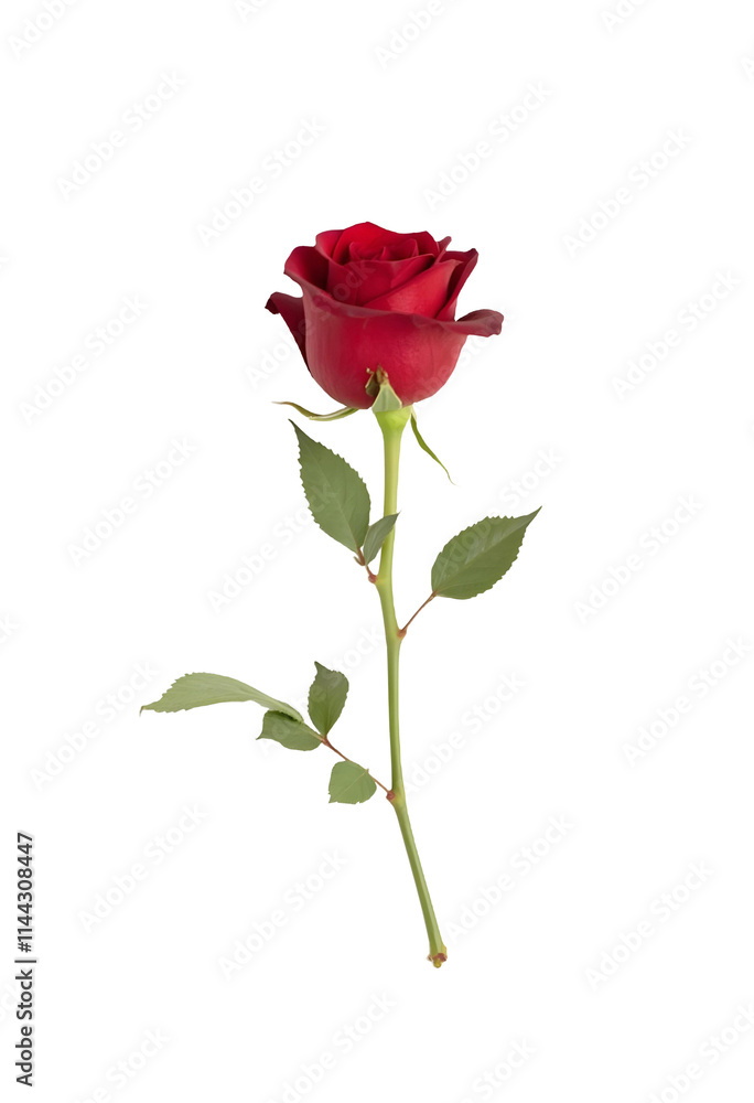 red rose isolated on Transparent background red rose isolated on Transparent background