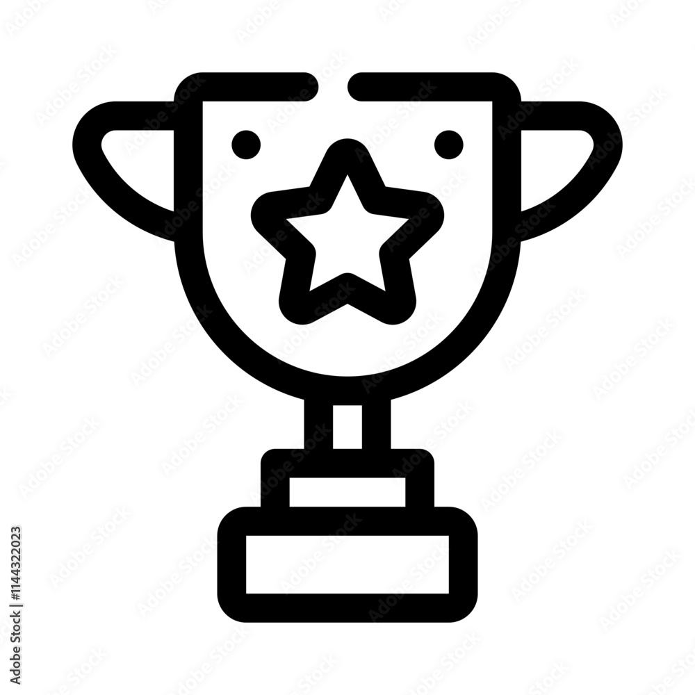 Trophy line icon Trophy line icon