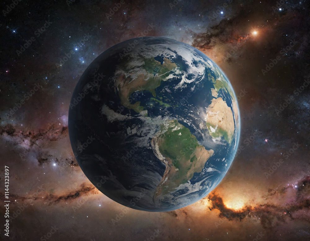 Obraz premium earth in space