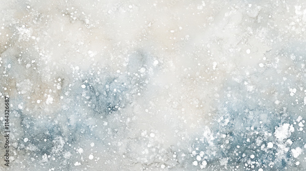 Abstract Snowy Background with Soft Blue and White Color Palette Abstract Snowy Background with Soft Blue and White Color Palette