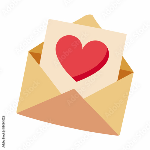 envelope with heart