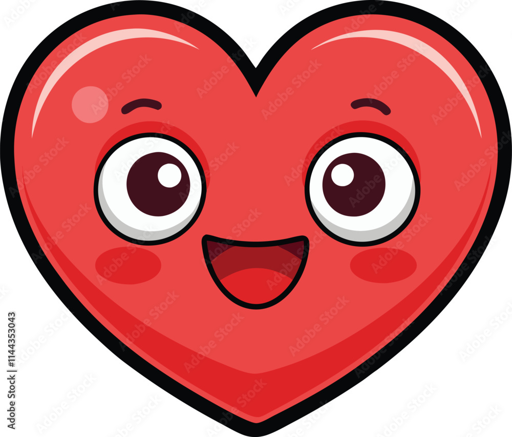 Red heart icons set vector illustration. Print Red heart icons set vector illustration. Print