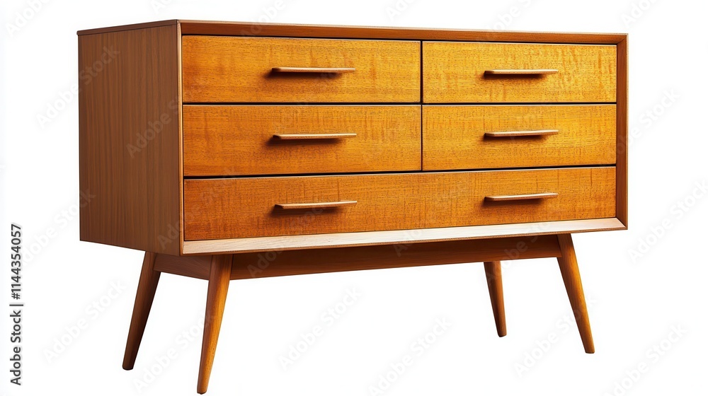 Modern Wooden Dresser with Four Drawers for Storage Modern Wooden Dresser with Four Drawers for Storage