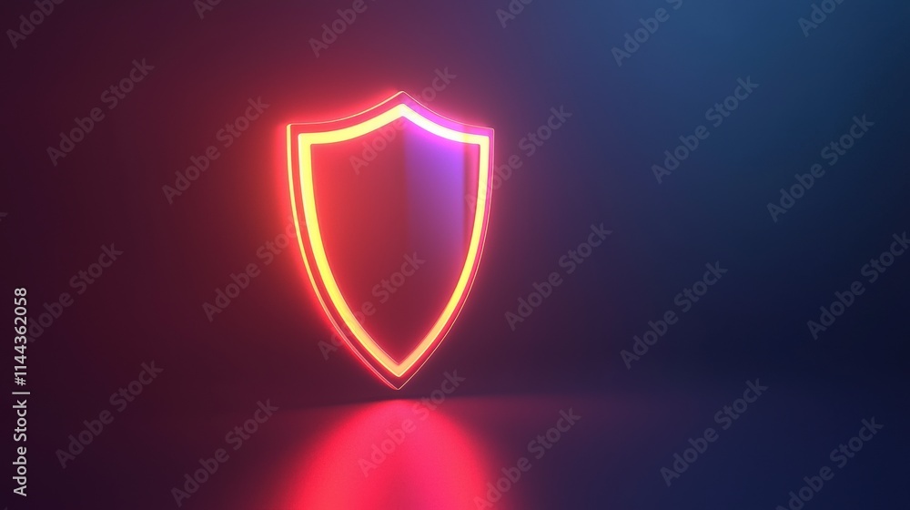 Protecting currency a glowing shield concept in digital finance abstract design dark background illuminated view Protecting currency a glowing shield concept in digital finance abstract design dark background illuminated view