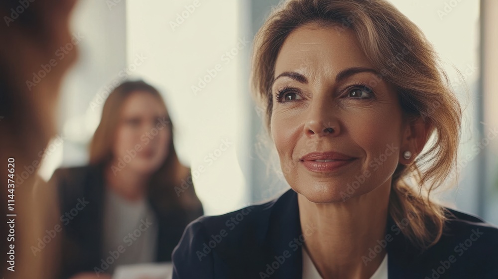 Smiling successful business team standing in office
Smiling successful business team standing in office