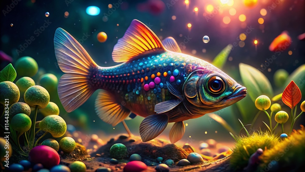 Microscopic Marvel: Discovering the World's Smallest Pond Fish - High-Resolution Images Microscopic Marvel: Discovering the World's Smallest Pond Fish - High-Resolution Images