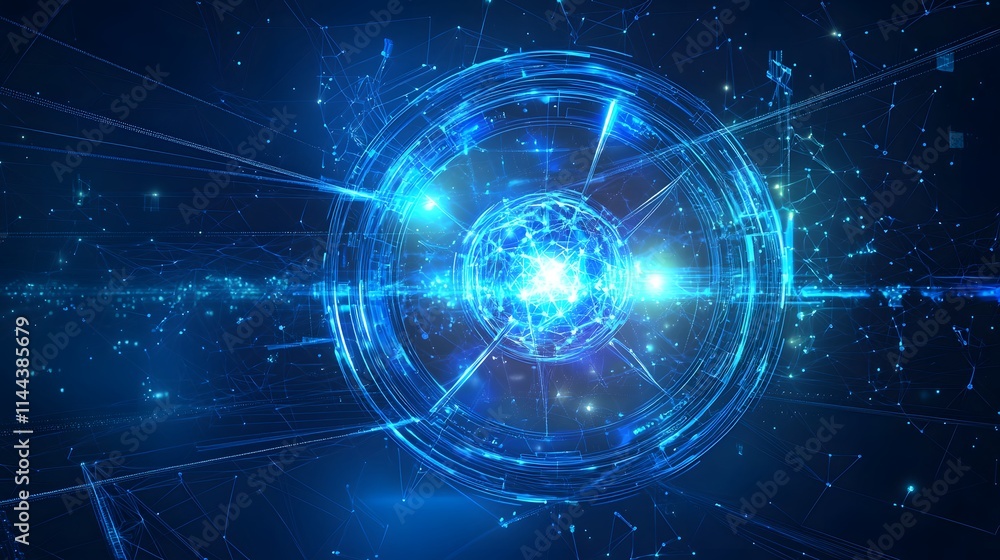 Obraz premium This sentence aims to capture the essence of a dynamic and visually striking image while staying concise