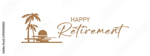 happy retirement text	