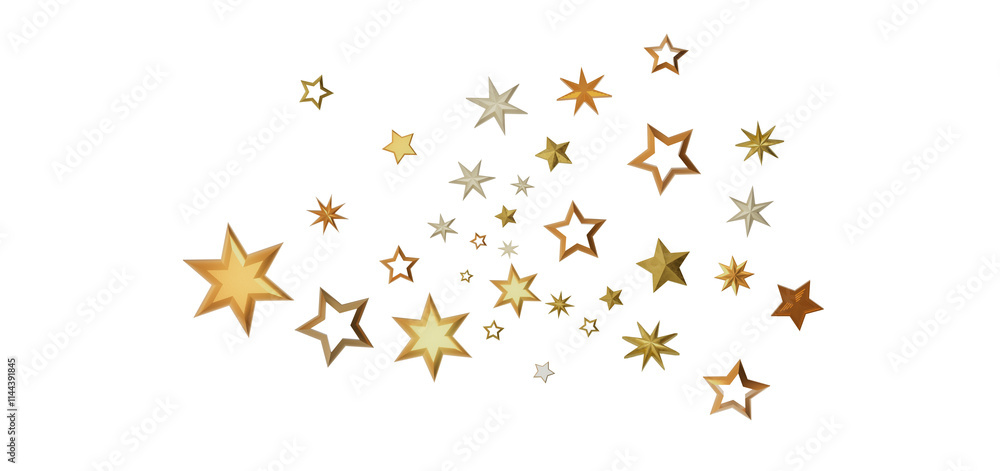 A collection of golden stars scattered against a black background, creating a sparkling and festive atmosphere. A collection of golden stars scattered against a black background, creating a sparkling and festive atmosphere.