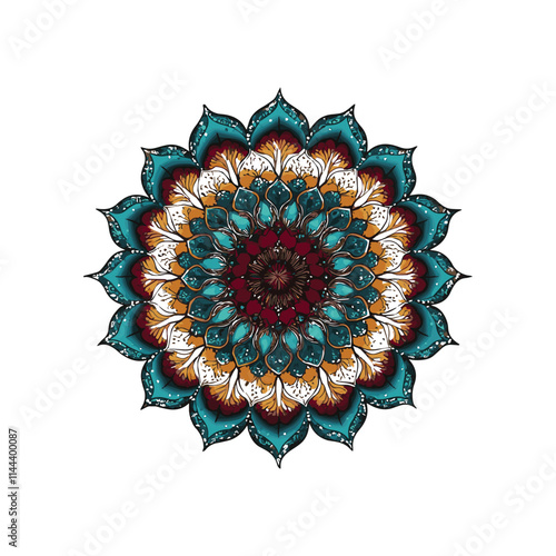 PrintVery easy amp simple mandala design