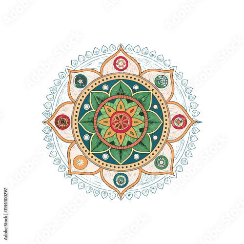 PrintVery easy amp simple mandala design