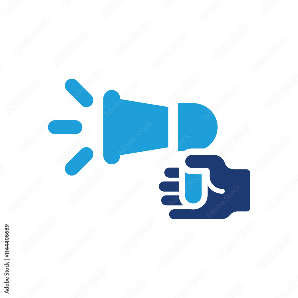 Hand speaker icon Hand speaker icon