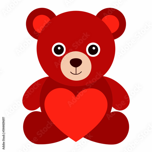 teddy bear with heart