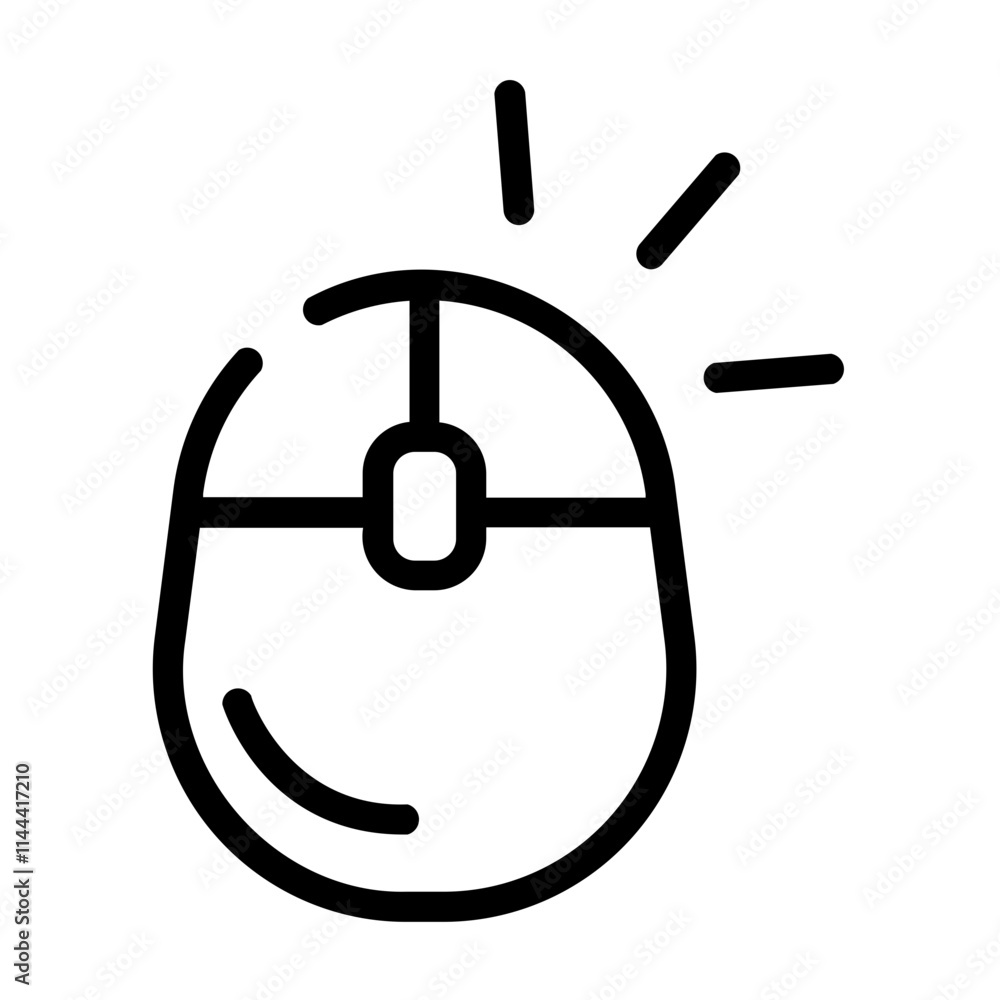 mouse Line Icon mouse Line Icon
