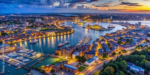 Southampton Aerial Timelapse Photography: Stunning Cityscape Views from Above
