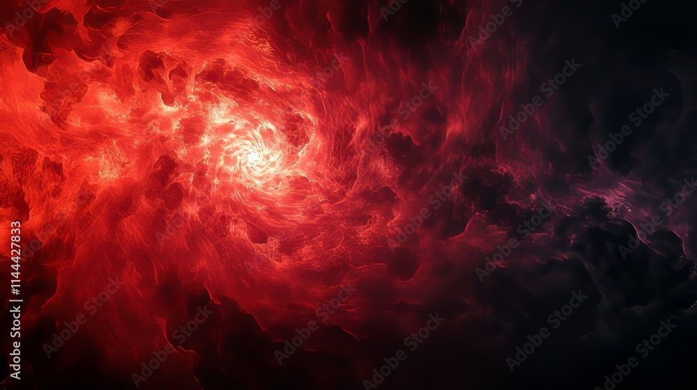 Abstract red black gradient background, vivid waves texture, event flyer, minimalist approach, Generative AI Abstract red black gradient background, vivid waves texture, event flyer, minimalist approach, Generative AI