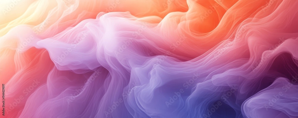 Pastel orange purple gradient background, dynamic swirls texture, poster layout, minimalist approach, Generative AI Pastel orange purple gradient background, dynamic swirls texture, poster layout, minimalist approach, Generative AI