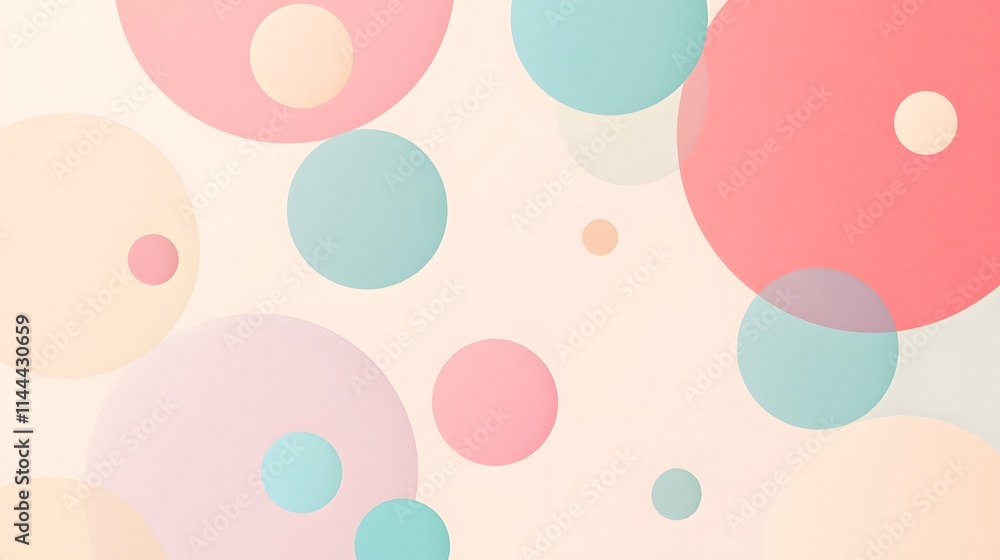 Retro pastel polka dot vector seamless pattern with colorful Easter eggs for vintage wallpaper design Retro pastel polka dot vector seamless pattern with colorful Easter eggs for vintage wallpaper design