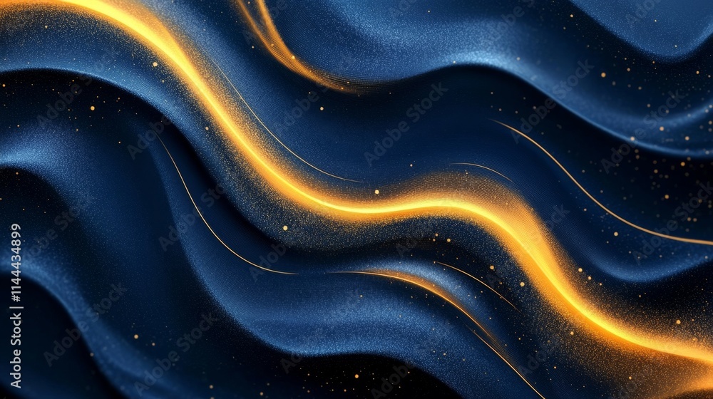 Dark blue yellow gradient background, dynamic swirls texture, event flyer, minimalist approach, Generative AI Dark blue yellow gradient background, dynamic swirls texture, event flyer, minimalist approach, Generative AI