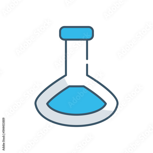Lab Flask vector icon