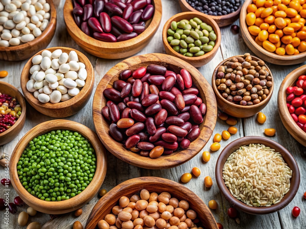 Tilt-Shift Photography: Vegan Protein Power - Dried Beans & Legumes Tilt-Shift Photography: Vegan Protein Power - Dried Beans & Legumes