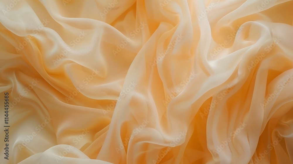 Subtle luxury: Flowing champagne-colored fabric with intricate textures, glowing under studio lighting with defined shadows Subtle luxury: Flowing champagne-colored fabric with intricate textures, glowing under studio lighting with defined shadows