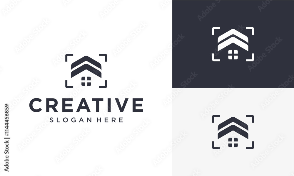 home camera vector logo home camera vector logo