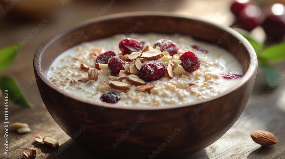 muesli with yogurt and berries muesli with yogurt and berries