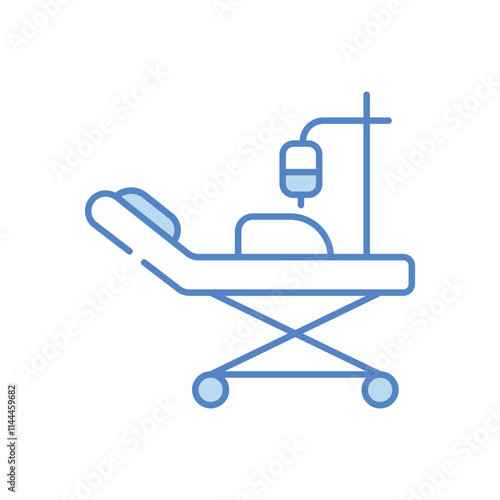 Stretchers vector icon
