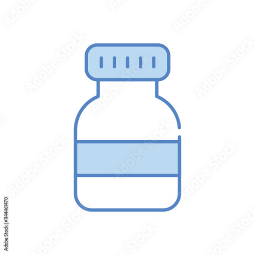 Vaccine Bottle vector icon
