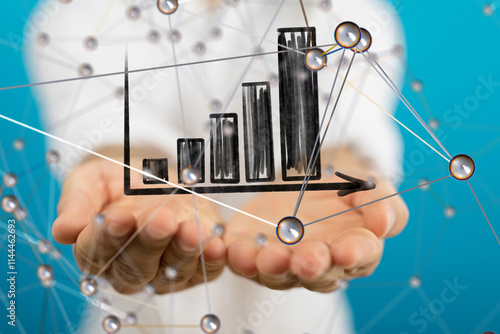 diagram Futuristic wave, Fu...