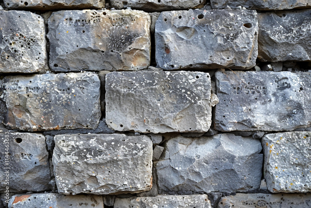 Obraz premium Generative AI Image of a Stonemason Working with Stone, Shaping and Carving Stone Surface