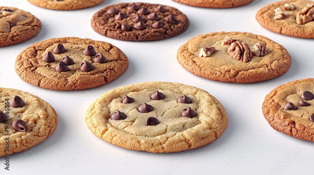 Delicious Assorted Cookies Chocolate Chip Pecan and More Delicious Assorted Cookies Chocolate Chip Pecan and More