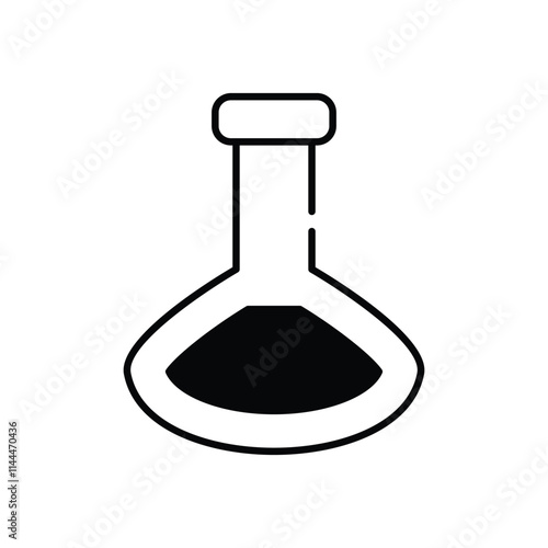 Lab Flask vector icon