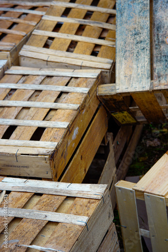 cagettes en bois photo