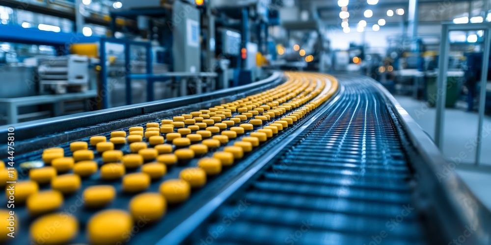 Pharmaceutical yellow tablet production line Pharmaceutical yellow tablet production line
